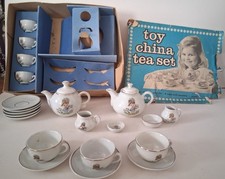 Vintage Children's Toy China Tea Set Made In West Germany