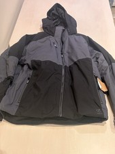 Dare2Be Emulous Wintersport Jacket Black/Ebony Grey Size XL New With Tags