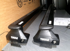 GENUINE THULE EVO WINGBAR BLACK ROOF BARS RACK AUDI Q2 5DOOR SUV 2016-23 RACK