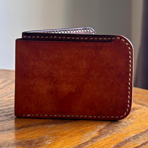 Handmade men bifold wallet - bifold,