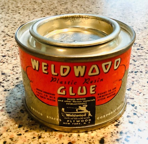 Vintage weldwood plastic - vintage, resin