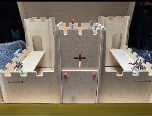 Knights castle with - knights,
