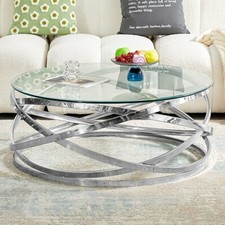 Enrico Round Clear Glass