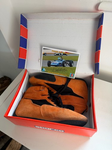 Sparco race boots brown - race,