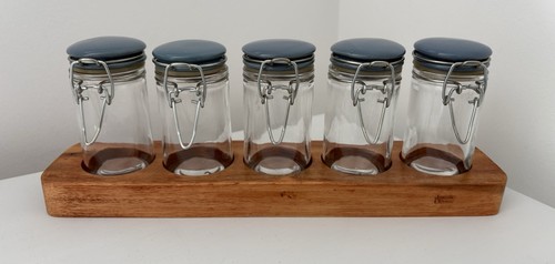 Jamie oliver spice rack wooden - oliver,