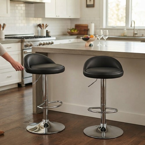 Modern pub bar - modern, stools