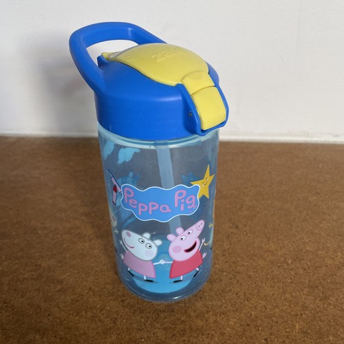 Peppa pig drinking straw - peppa,