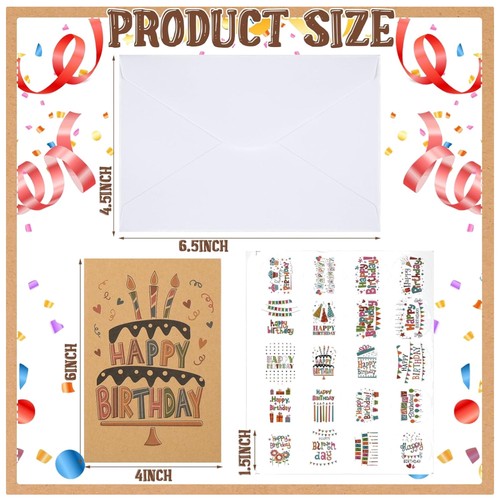 Variety pack happy birthday - pack,