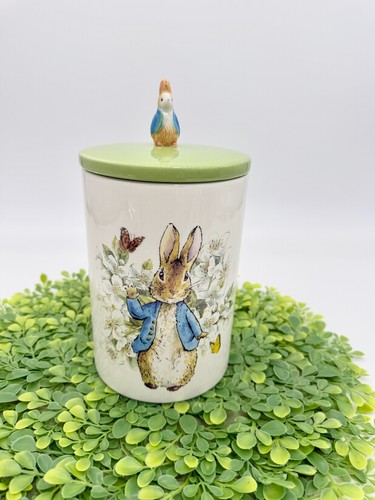 Rabbit cookie jar ceramic - jar,