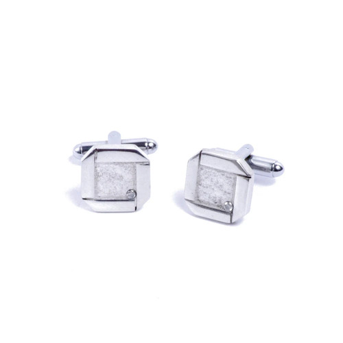 10th anniversary tin cufflinks - anniversary,