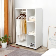 Open Wardrobe on Wheels with