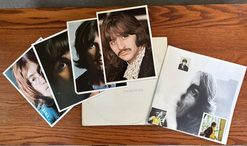 Beatles white album - white, apple