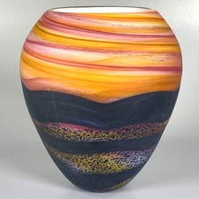 Denby Studio Art Glass Vase