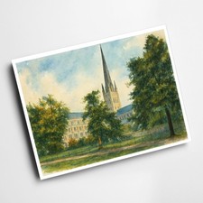 A6 PRINT - Norwich. Cathedral