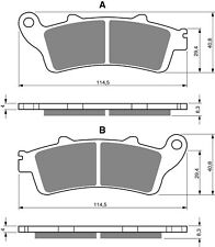 Brake Disc Pads Front R/H Goldfren for 2005 Honda VFR 800 -5 VTEC (RC46)