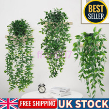 3X Artificial Hanging Plants
