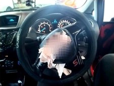 STEERING WHEEL FORD FIESTA MK7 FL 2012 TO 2017 ZETEC S RED EDITION - 12286226