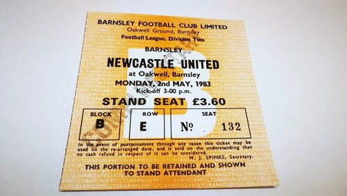 Old ticket barnsley - old, fc