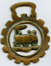 Brass Horse Medallion Vintage
