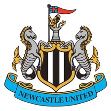 Set Of 5 New Castle Football Club Silicone Iron On Patches For Fabrics