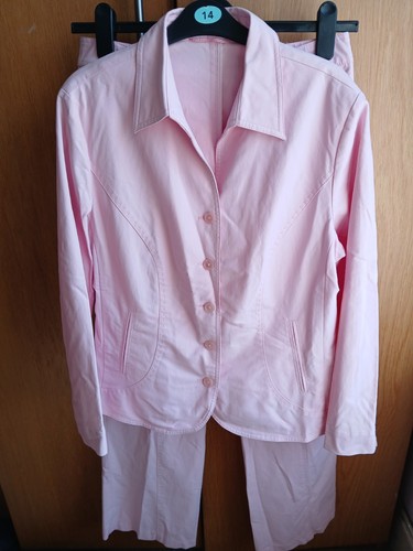 Vintage 80s pink tailored