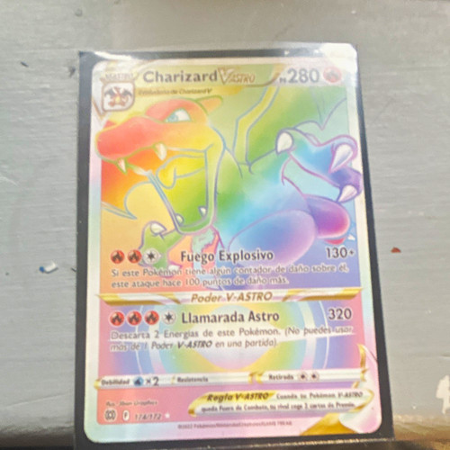 Charizard vstar secret rainbow - charizard,