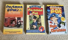 Postman Pat Bundle - 3 x VHS Tapes - Great Condition - Collectors Items - RARE!