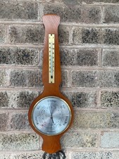 Weathermaster Wall Thermometer & Barometer.