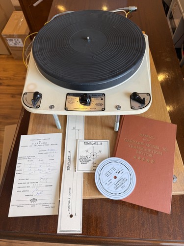 Garrard 301 turntable scheule - garrard,
