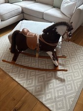 antique toy wooden rocking