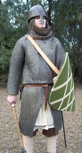Flat riveted chainmail - flat,