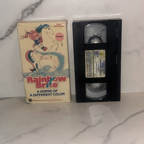 Rainbow brite vhs horse a - of,