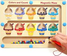 Magnetic Colourful Number Maze – Educational Toy Learning & Fun Activity