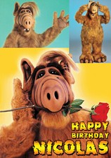 ALF 80s retro personalised