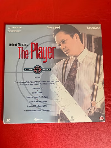 The player laserdisc - the,