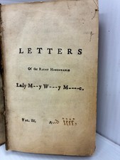 Mary Wortley Montagu, Letters