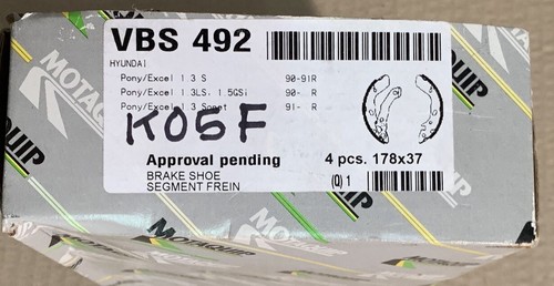 Rear brake set for - rear,