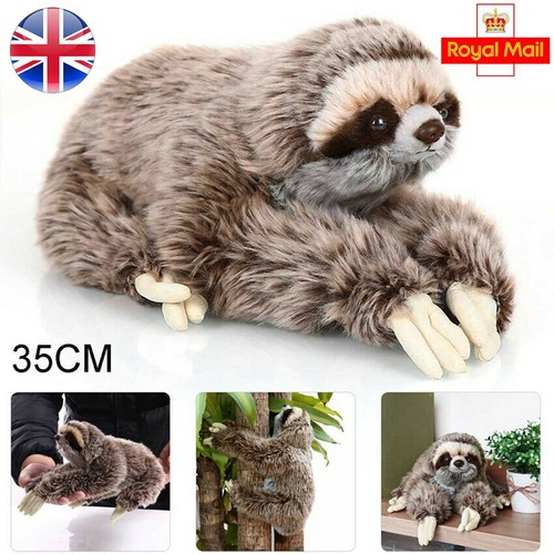 Sloth plush animals lying - sloth,