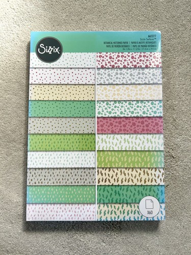 Sheets sizzix botanical - sizzix, a4