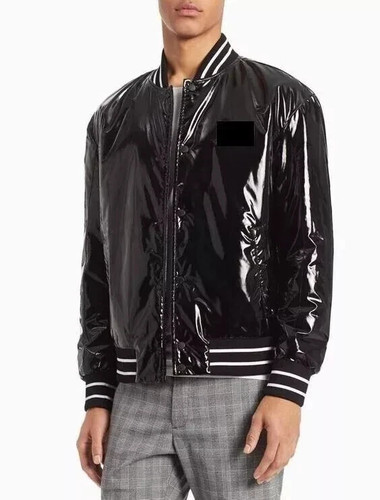 Men black varsity - black, jacket