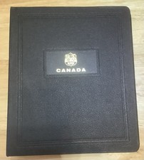 Vintage canada stamp album - stamp,