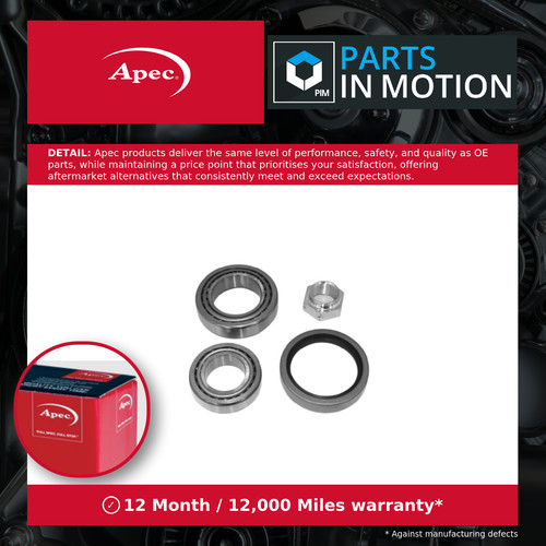Wheel bearing kit - wheel, fits