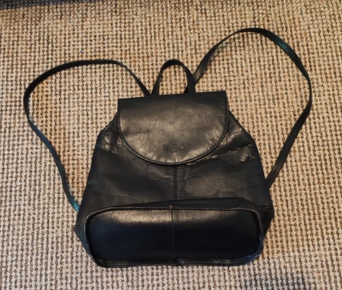 Suzy smith small black - black, leather