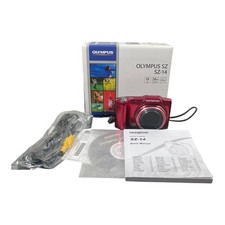 Olympus S Series SZ-14 14.0MP Digital Camera - red
