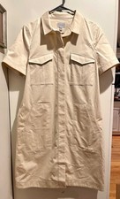 Jigsaw Utility Dress Beige