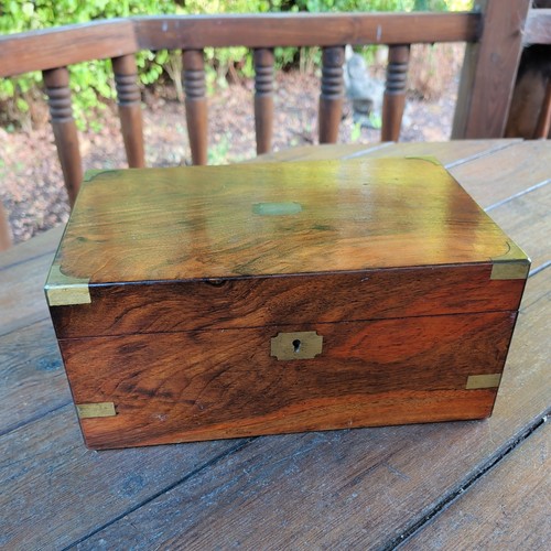 Vintage wooden writing slope - vintage,