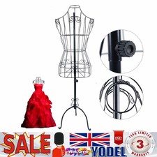 Wire Mannequins Female Upper Body Torso Mannequin Dummy Clothing Dress Form Iron