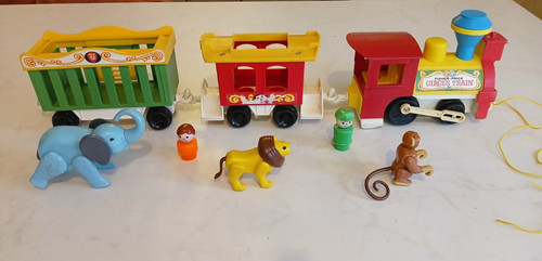 Vintage fisher price circus - vintage,