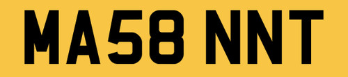 Cherished number plate - cherished,