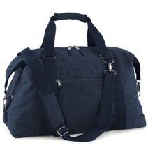 Weekend Holdall Overnight Bag Mens CANVAS Travel Hand Luggage Shoulder Duffle